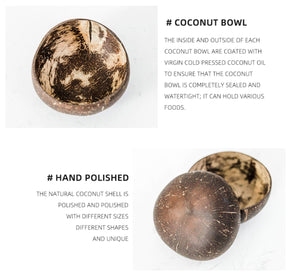 Natural Coconut Bowl 🥥 - Red Panda Market