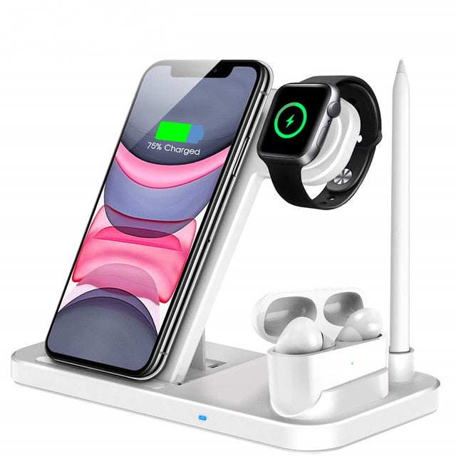 Fast Wireless Charger Stand ⚡ - Red Panda Market
