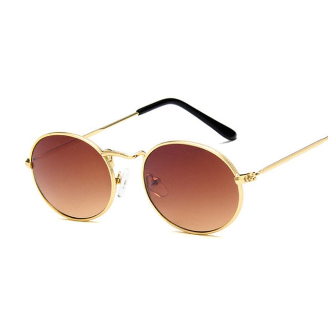Retro Oval Sun Glasses 🕶️ - Red Panda Market