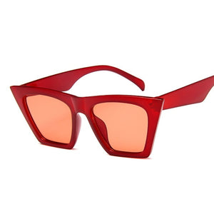 Retro Square Sun Glasses 🕶️ - Red Panda Market