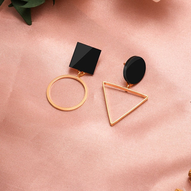 Minimalist Geometric Earrings - Red Panda Market
