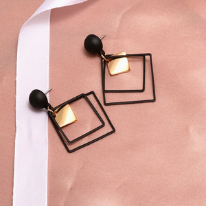 Minimalist Geometric Earrings - Red Panda Market