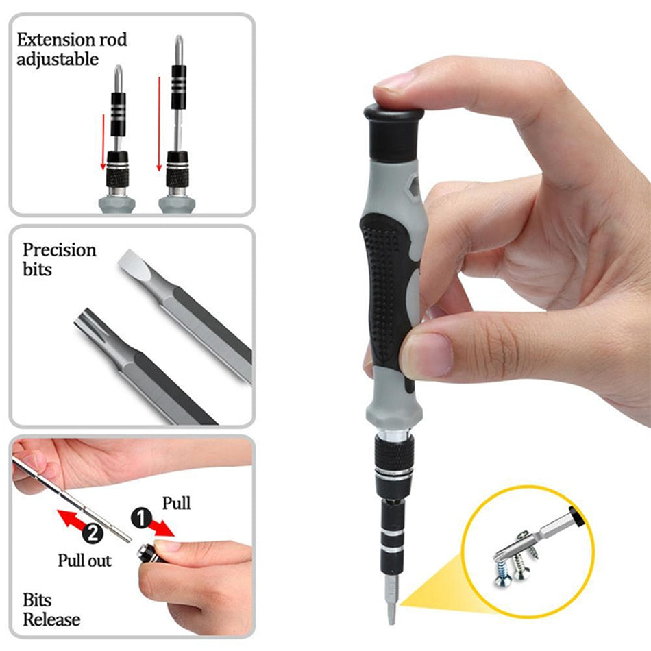 Multi Function Precision Screwdriver Set 🧰 - Red Panda Market